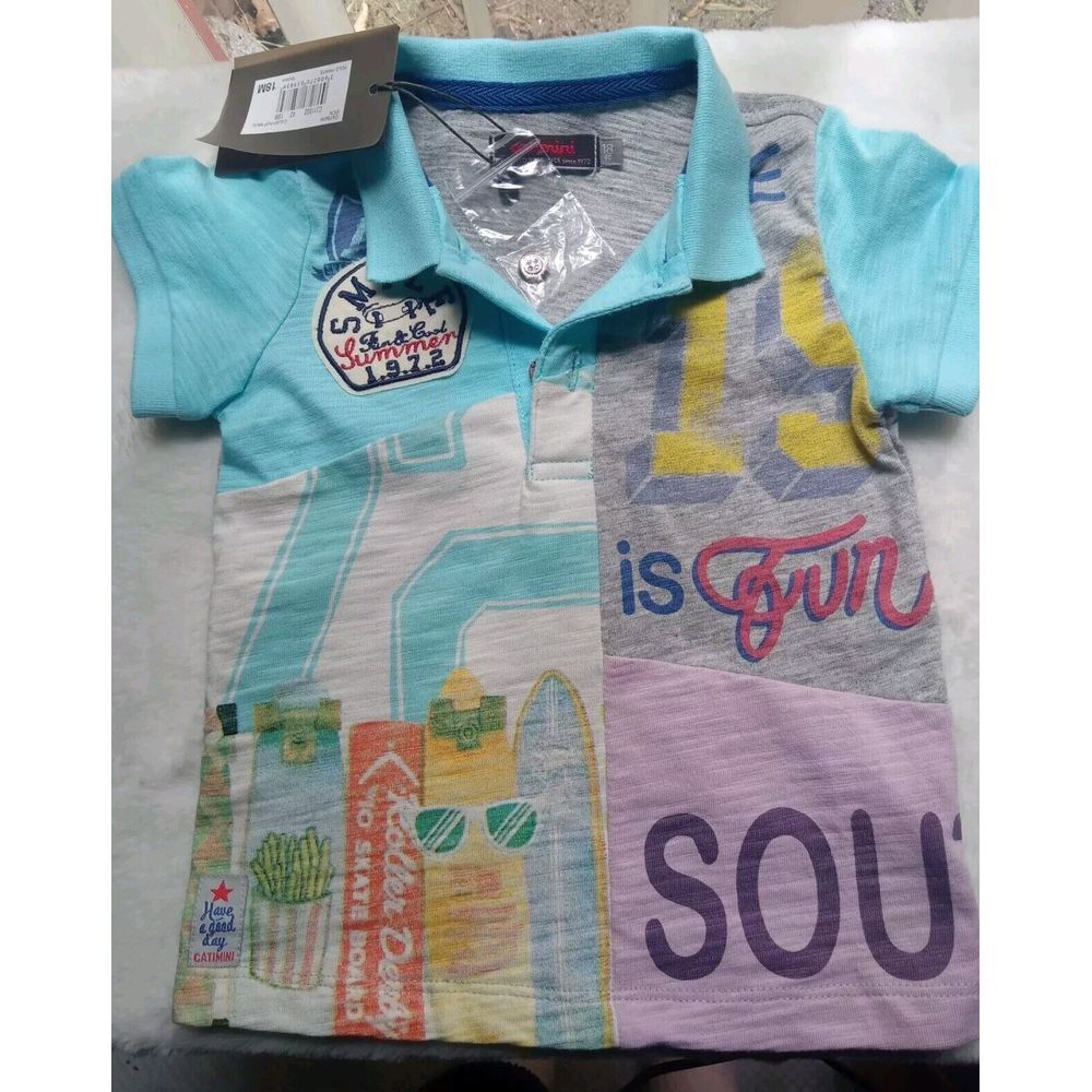 New Catimnni Summer Polo Shirt 18mo.‎